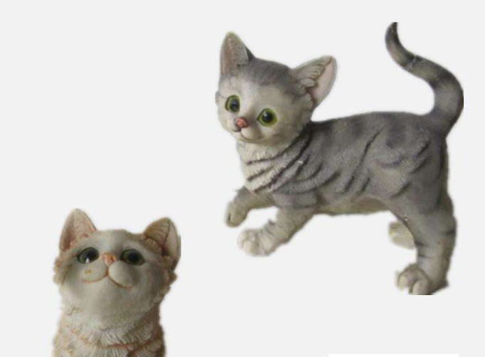 聽說擼貓可以有助于緩解老年癡呆？Q版貓咪手板模型，你值得擁有